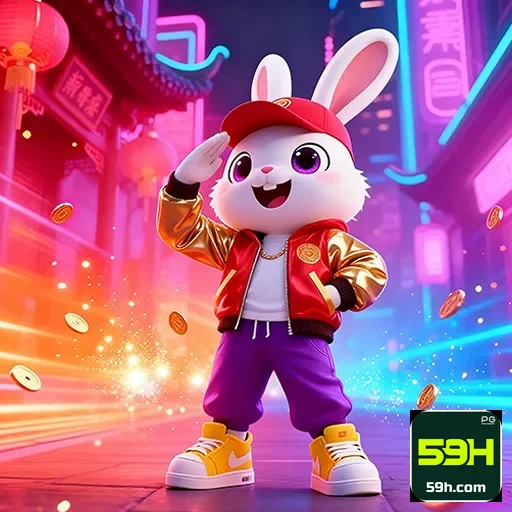 Imagem de jogador animado em ação em slots online Brasil na plataforma 59h, confiável e divertida. - 59h