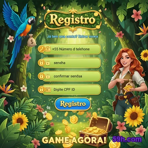 Entrada ágil no celular na plataforma 59h.com