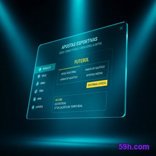 Interface segura da plataforma 59h.com ao vivo